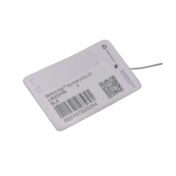 (4) $58 NWT Lululemon Align Asymmetrical Bra *Light Support, A/B Cup Black - Picture 6 of 6